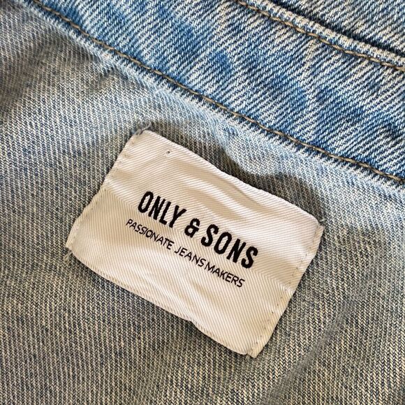 Only & Sons Saka Denim Shacket XXL - Picture 9 of 14